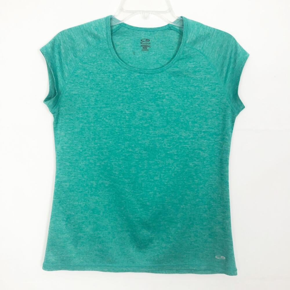 Champion Activewear Green Short Sleeve Top Size Medium